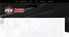 Desktop Screenshot of precisionlasers.com.au